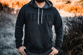 RELOAD Pullover Hoodie - Dark Heather Gray